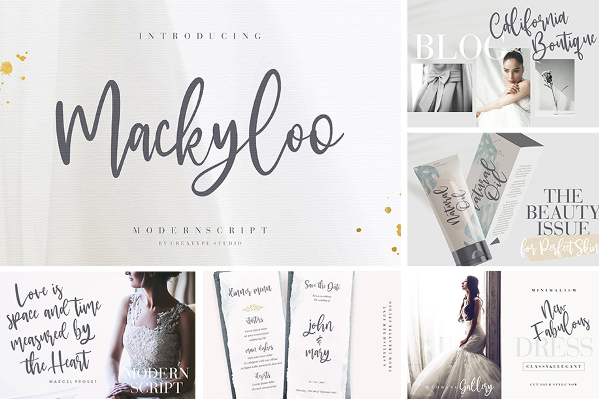 When Modern Meet Vintage Font Bundle, a Script Font by Creatype Studio (Photo 28 of 45)
