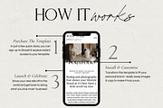 Portfolio Website Template, a Websites & App Template by Field Digital (Thumbnail 3 of 10)