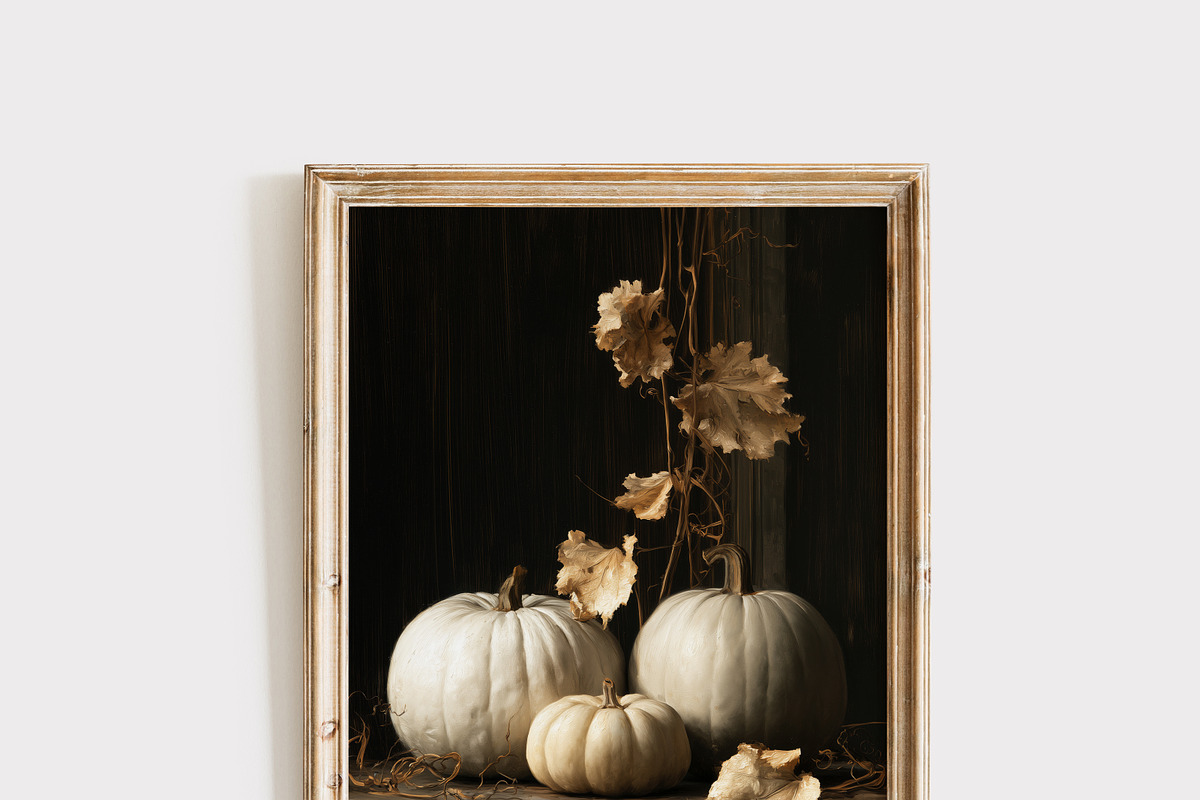 Vintage Autumn Wall Art Prints, a Background Graphic by Lana Elanor (Photo 4 of 12)