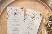 Elegant Halloween Menu Template, an Invitation Template by Arslan (Thumbnail 2 of 5)