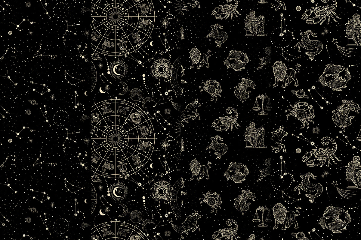 Zodiac & Astrology, a Decorative Illustration by Chikovnaya (Photo 5 of 7)