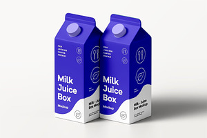 Milk Box Mock-up