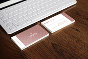 Premium Pink Business Card, a Business Card Template by Marvel (Thumbnail 4 of 5)