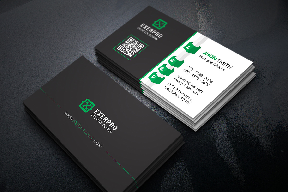 Elegant Creative Business Card - 32, a Business Card Template by Shapnochura Design Studio (Photo 2 of 4)