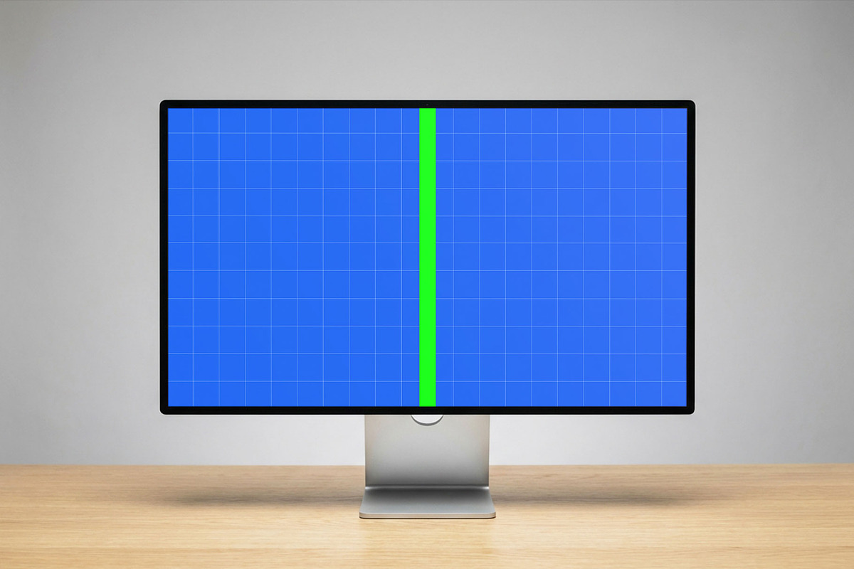 iMac Display PSD Mockup, a Mac Mockup by Templeste (Photo 2 of 3)