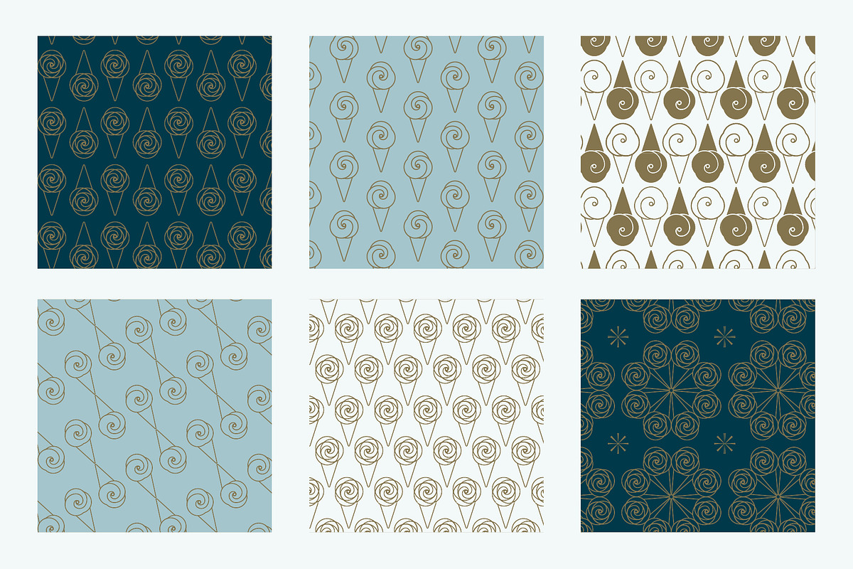 Luxury Ice Cream Kit, a Branding & Logo Template by volume 1 visual design (Photo 14 of 20)