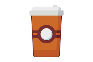 Coffee Cup Illustration Icon, an Icon by Pexelpy