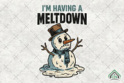 Funny snowman PNG, an Illustration by Craft Nest (Thumbnail 1 of 6)