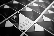 Dark Creative Business Card, a Business Card Template by bouncy (Thumbnail 3 of 4)