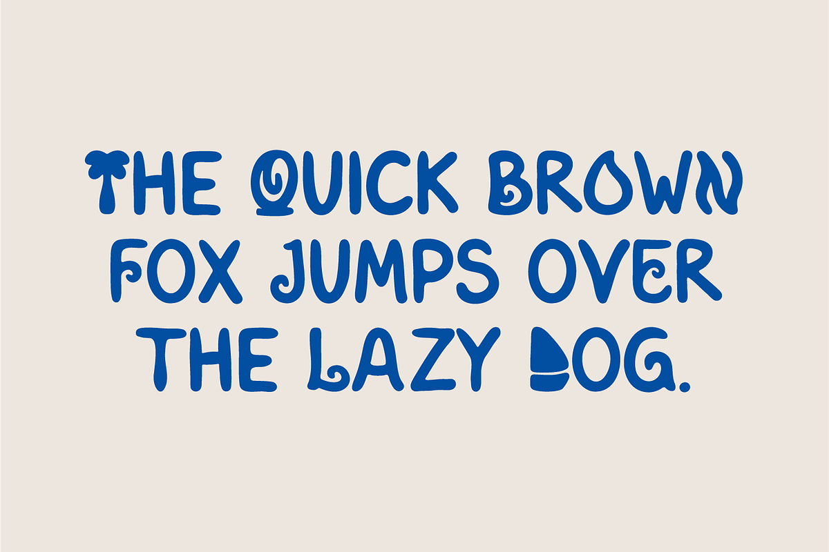 Navagio Coastal Handwritten Display, a Font by Haps Space (Photo 5 of 14)