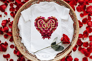 Crochet LOVE Heart PNG,Chunky Yarn, an Illustration by DreamArtGraphic (Thumbnail 6 of 6)