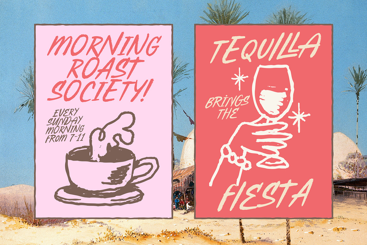 Doodles Carnival - Handwritten Font, a Handwritten Font by The Native Saint Club (Photo 10 of 14)