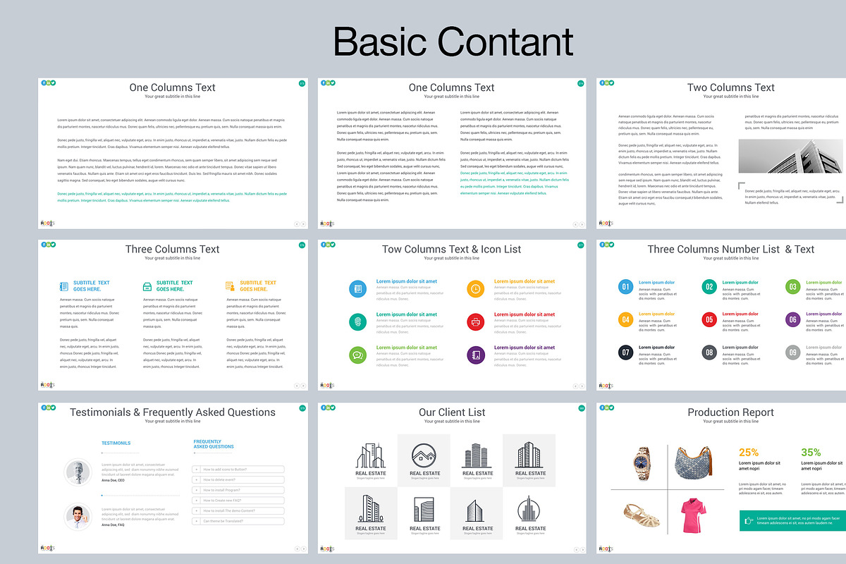 Roots Presentation Template, a Presentation Template by PixWork (Photo 43 of 51)
