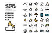 Weather Icon Pack, a Duotone Icon by erifqizeicon (Thumbnail 2 of 3)