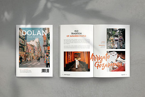 Dolan Travel Magazine Template