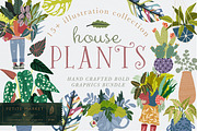 House Plant Illustration Clipart, a Graphic by PetiteMarket (Thumbnail 1 of 3)