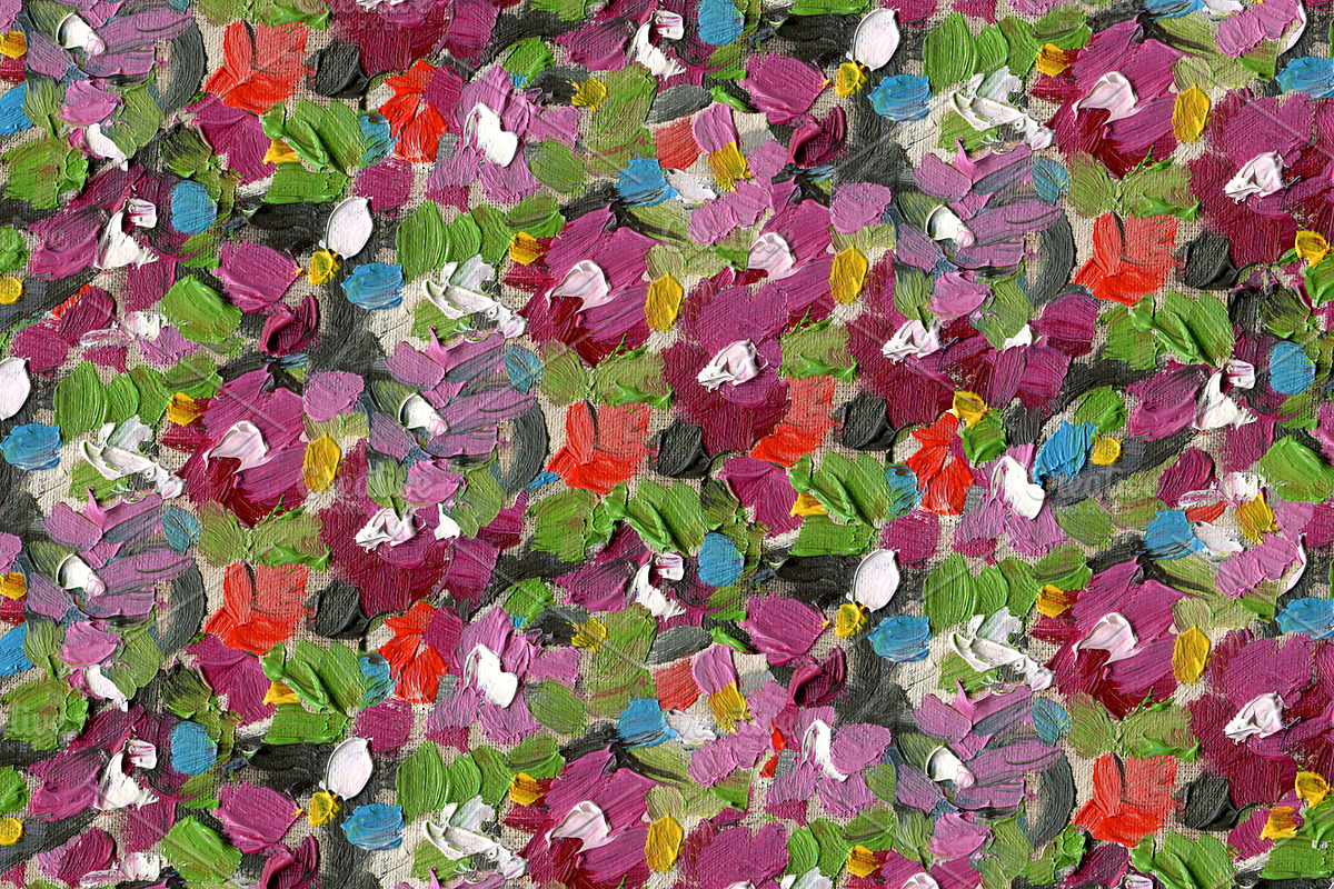 Oil painting seamless patterns., a Pattern Graphic by TaPilipa (Photo 12 of 15)