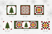 Christmas Quilt Illustrations, a Decorative Illustration by Maggie Stilwell Design (Thumbnail 8 of 9)