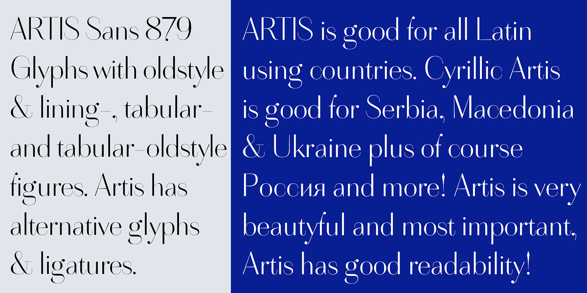 Artis, a Sans Serif Font by Wiescher-Design (Photo 9 of 13)