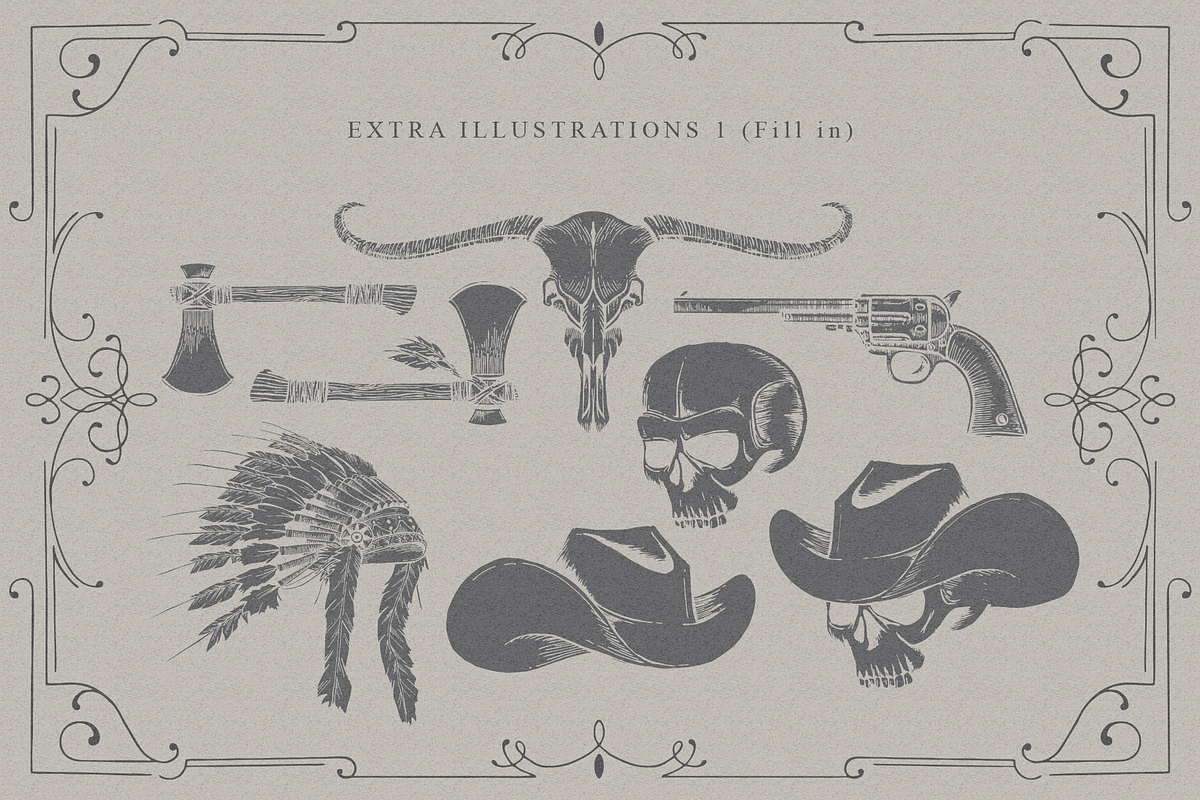 Bullhawk for Logo & Vintage Branding, a Serif Font by ilhamtaro (Photo 13 of 19)