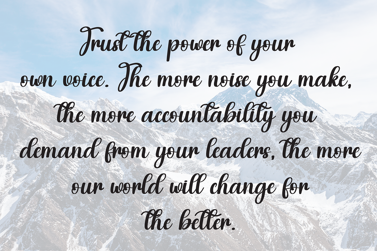 Safety | Script Font, a Handwritten Font by Scratchones (Photo 4 of 9)