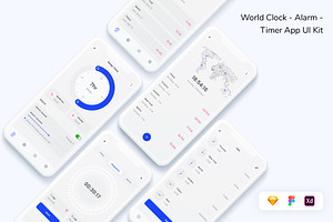 World Clock - Alarm - Timer App