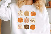 Pastel Pumpkin Coquette Fall Autumn, an Illustration by Craft Nest (Thumbnail 3 of 6)