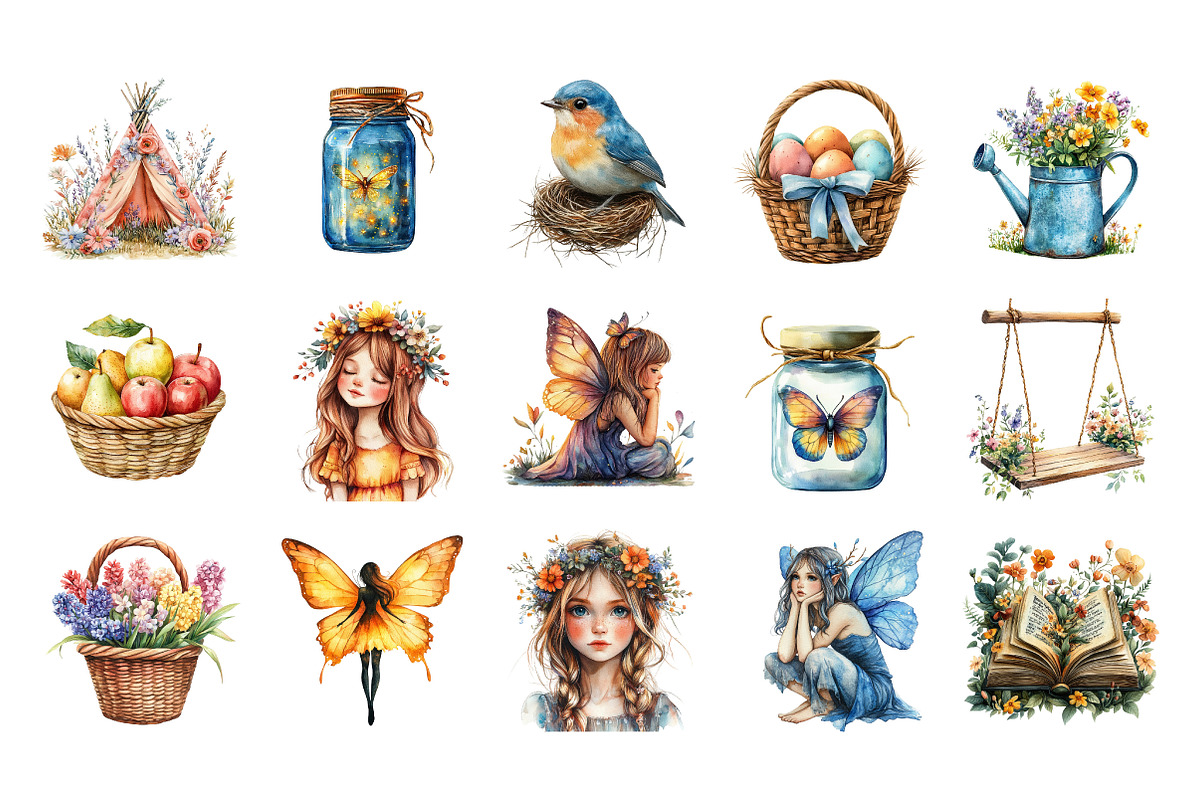 Fantasy Storytelling Assets Png, an Illustration by SinaCreation (Photo 2 of 7)
