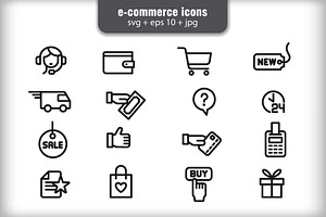 E-commerce Icon Set