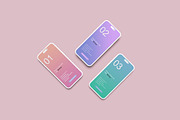 Iphone 14 Clay Mockup, an iPhone Mockup by rahmatmoscae (Thumbnail 11 of 20)