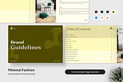 Luna Fashion Brand Guideline, a Branding & Logo Template by trabaskriya (Thumbnail 1 of 7)