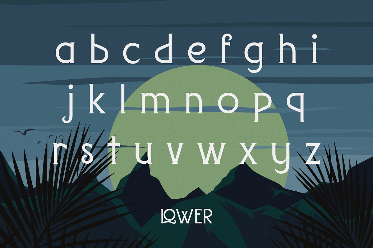 Genesis - Art Deco Typeface, a Serif Font by HipFonts (Photo 4 of 7)