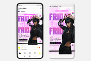 Friday Club Party – Instagram PSD, a Social Media Template by studioflyers.com (Thumbnail 2 of 3)