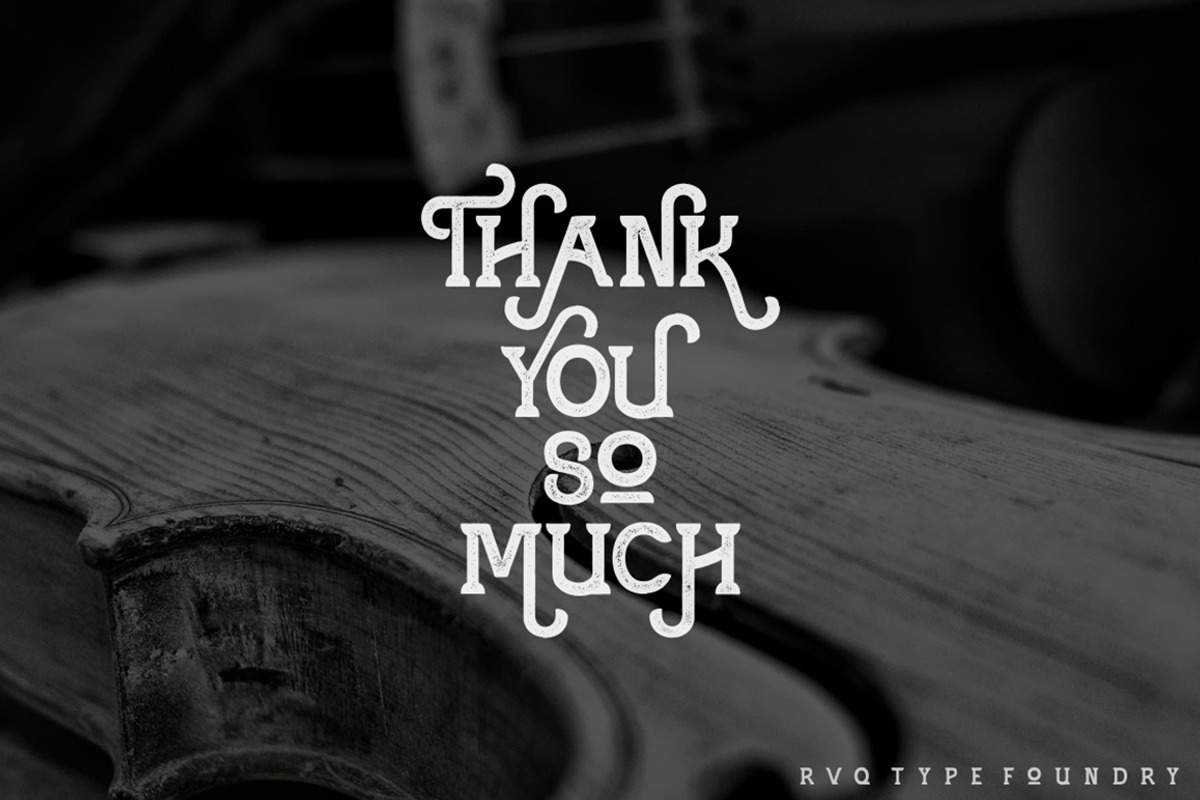 Violina Typeface preview 5