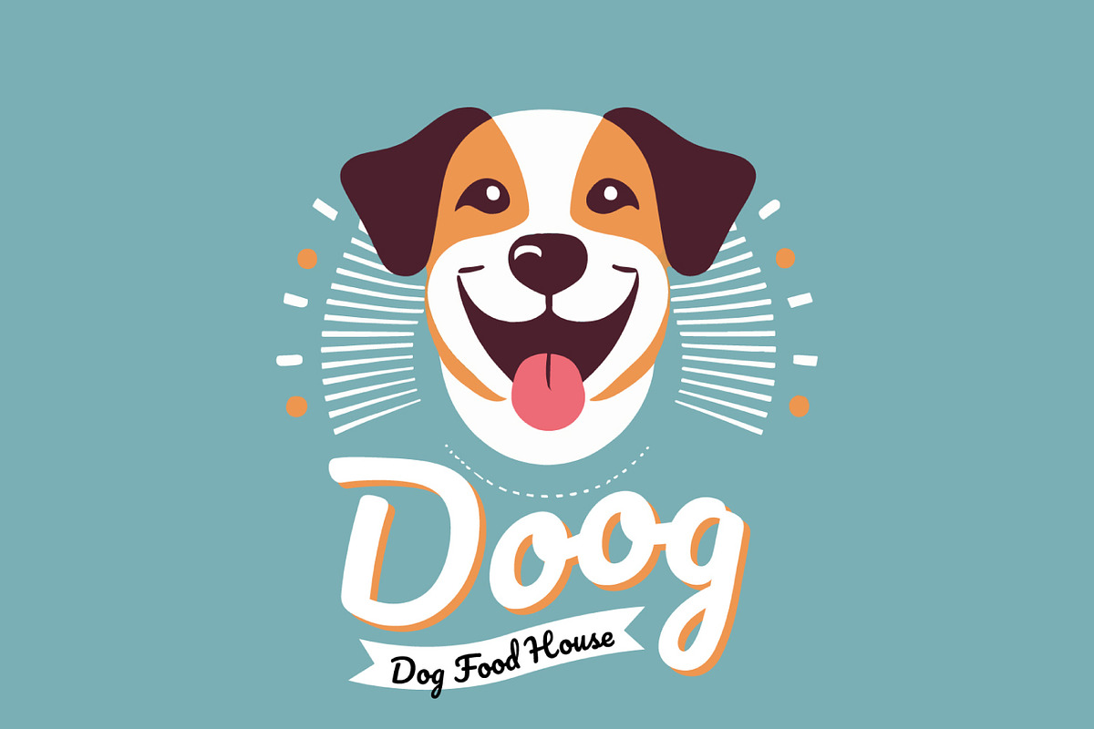 Logo Dog Food House, a Branding & Logo Template by rogeriomarcos