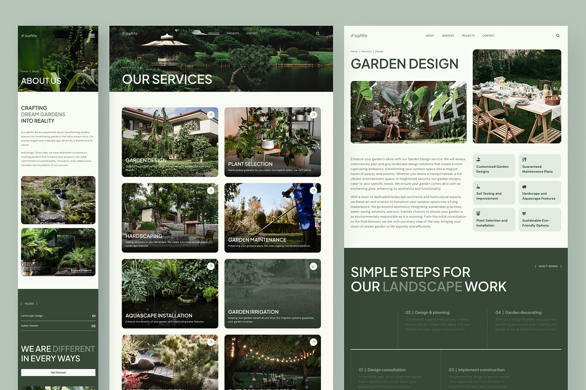 LeafLife - Garden Landscape Framer, a Websites & App Template by peterdraw (Photo 4 of 5)