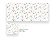 6 Seamless Pattern: Blue Floral, a Pattern Graphic by StudioCitra (Thumbnail 10 of 10)