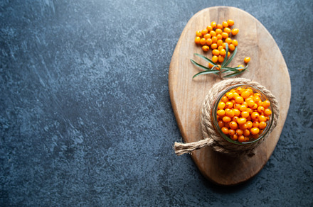 Sea buckthorn berries in a jar, a Food & Drink Photo by WildStrawberry Magic