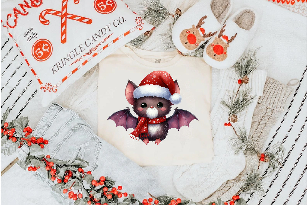Halloween Christmas PNG, an Illustration by CreationArt (Photo 6 of 6)