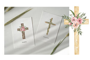 Watercolor Cross Collection