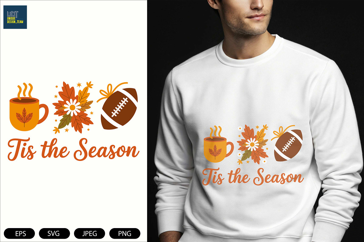Retro Football Coquette Bow Png, a Seasonal Illustration by Unique Design Team (Photo 6 of 7)