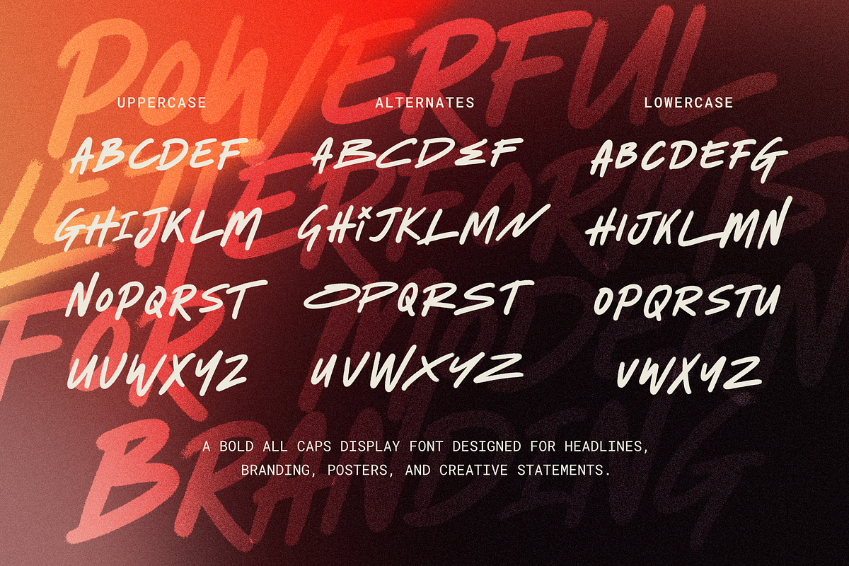 Mattrex & Vallero – Font Duo, a Handwritten Font by Negara Studio (Photo 9 of 11)