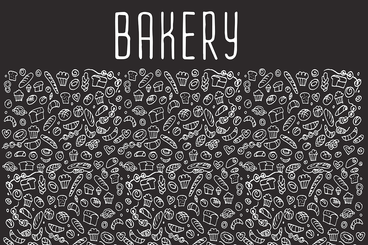 Bakery hand drawn icons, an Outline Icon by Merfin (Photo 4 of 5)