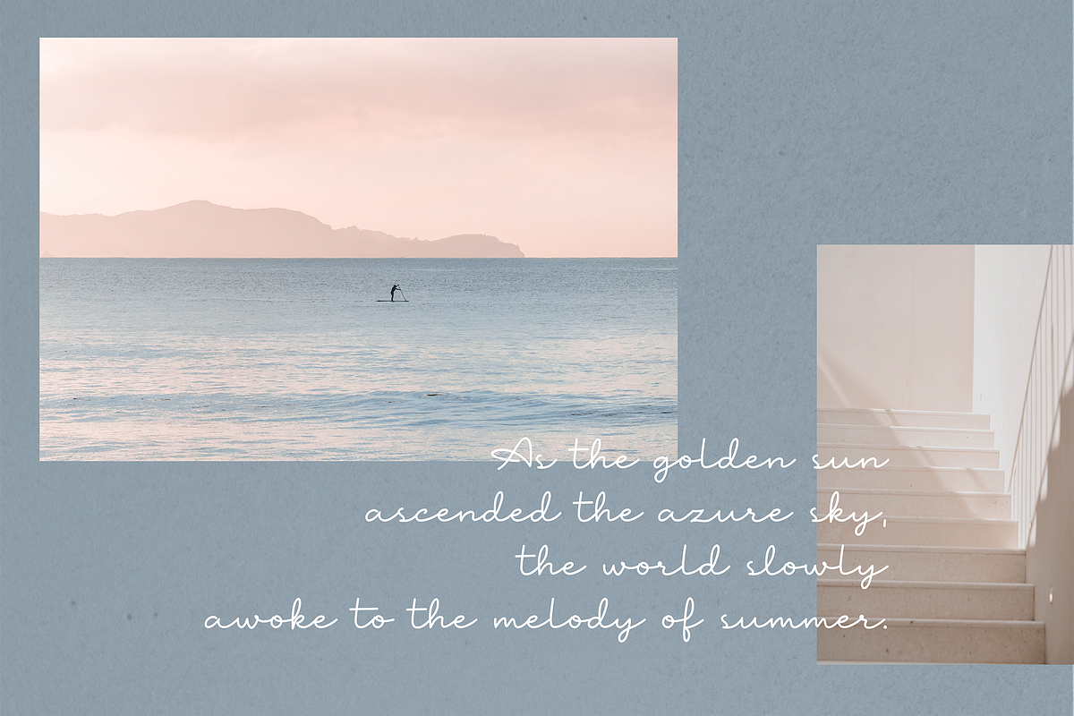 Tidelines - A Handwritten Script, a Handwritten Font by Vanem Studio (Photo 4 of 10)