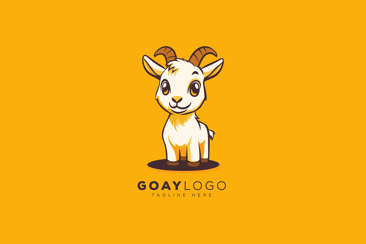 Goat Logo, a Branding & Logo Template by Xoovion