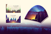 Let`s go Camping, a Person Illustration by Gluiki (Thumbnail 7 of 13)