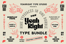 The Yeahright Type Bundle Vol 1