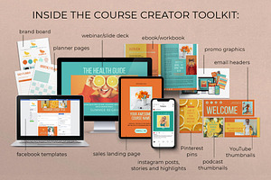 Course Canva Template Bundle