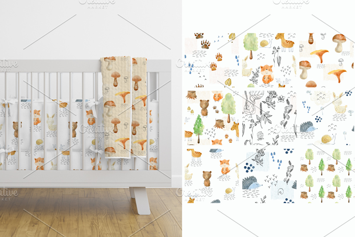 70% off. Bundle. Woodland animals., an Animal Illustration by TaPilipa (Photo 26 of 38)
