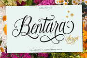 Bentara Script, a Script Font by Alpha Bento (Thumbnail 12 of 12)